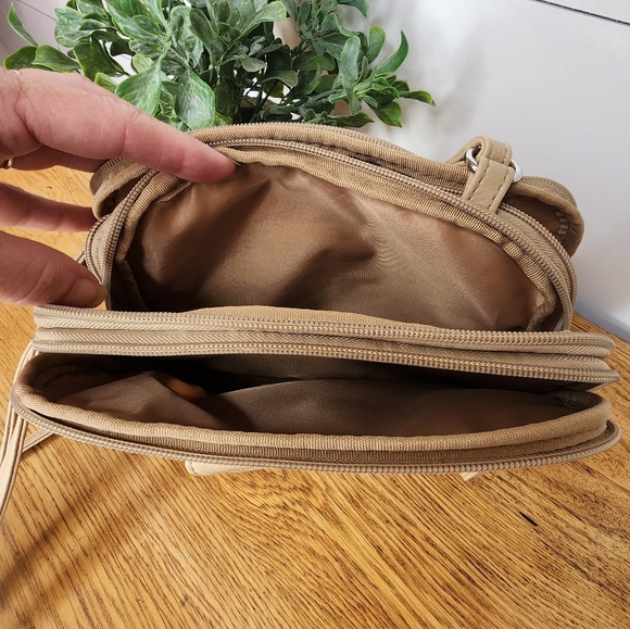 Multisac Zippy Triple Compartment Crossbody Bag - Picture 6 of 9